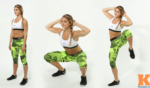 12 tư thế squat cho vòng ba nở nang sau một tháng ảnh 5 12 tư thế squat cho vòng ba nở nang sau một tháng - 5