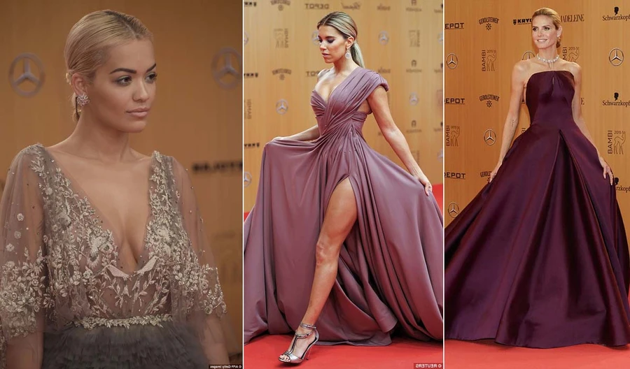 Những bộ cánh sexy nhất thảm đỏ lễ trao giải Bambi 2015