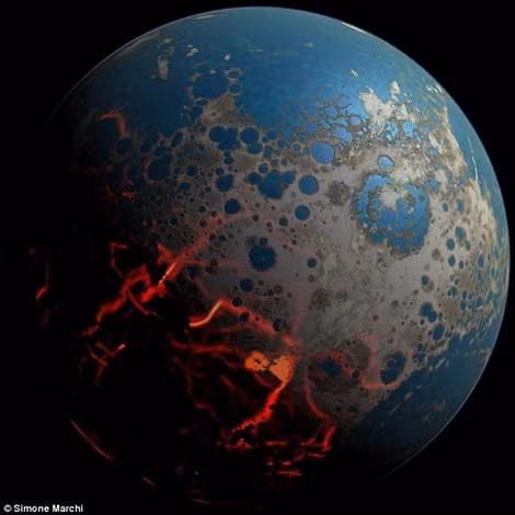 Ánh sáng màu cam là dấu hiệu sự sống ngoài không gian ảnh 1