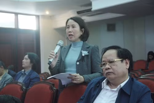 Các ý kiến phát biểu tại hội thảo