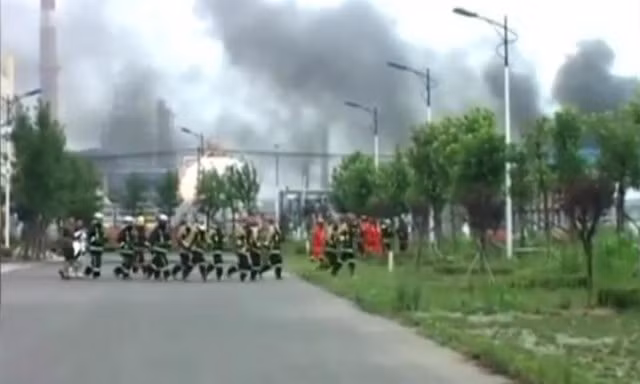 Lại nổ nhà máy hóa chất tại Trung Quốc, 9 người mất tích