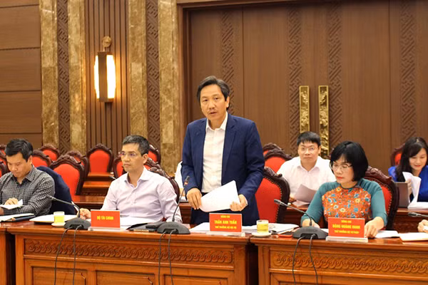 Thứ trưởng Bộ Nội vụ Trần Anh Tuấn. Ảnh: T.Hải