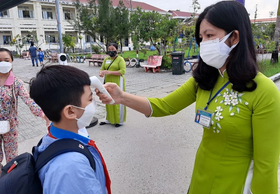 Những ngày qua, số ca mắc Covid-19 trong trường học ở tỉnh Cà Mau tăng cao.