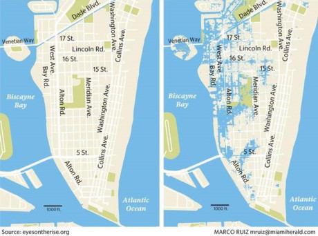 Thành phố Miami cũng dùng bơm chống ngập cho thành phố - Ảnh 3 Thanh pho Miami cung dung bom chong ngap cho thanh pho - Anh 3