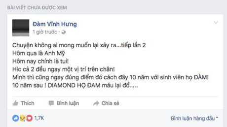Trước giờ liveshow 12 tỷ đồng, Đàm Vĩnh Hưng ngã sân khấu phải khâu 10 mũi - Ảnh 5 Truoc gio liveshow 12 ty dong, Dam Vinh Hung nga san khau phai khau 10 mui - Anh 5