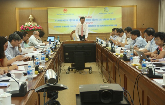 Tọa đàm tự chủ đạo học và việc sửa đổi, bổ sung một số điều của Luật Giáo dục đại học.