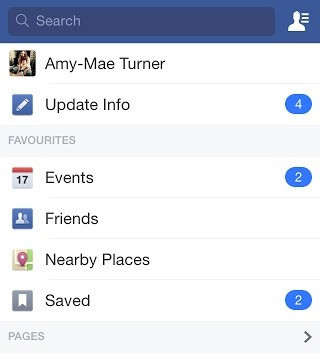 Trên di động, hãy tìm nút "More" trên menu và mục "Saved" sẽ xuất hiện. Facebooker có thể truy cập, chia sẻ bài đăng ngay sau đó. a