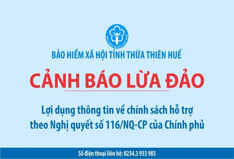 Thừa Thiên Huế cảnh báo tin nhắn lợi dụng chính sách Covid-19 để lừa đảo chiếm đoạt tài sản.