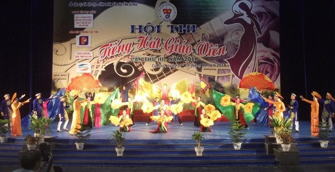 Tiết mục biểu diễn tại Hội thi