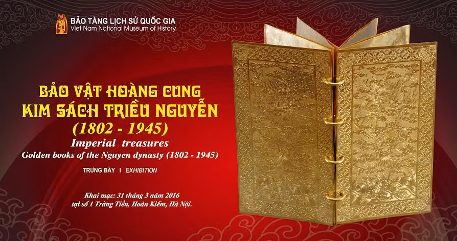 Chiêm ngưỡng Bảo vật Hoàng cung - Kim sách triều Nguyễn từ ngày 31/3