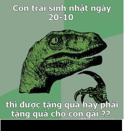 Ảnh chế tránh ""bão 20/10"" của cánh mày râu ảnh 2 Ảnh chế tránh ""bão 20/10"" của cánh mày râu ảnh 2