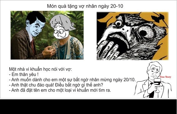 Ảnh chế tránh ""bão 20/10"" của cánh mày râu ảnh 6 Ảnh chế tránh ""bão 20/10"" của cánh mày râu ảnh 6