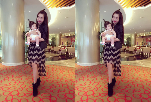 Elly Trần đi công tác vẫn mang con theo để chăm sóc ảnh 6 Elly Trần đi công tác vẫn mang con theo để chăm sóc