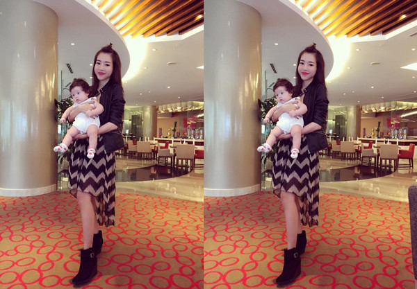 Elly Trần đi công tác vẫn mang con theo để chăm sóc ảnh 5 Elly Trần đi công tác vẫn mang con theo để chăm sóc