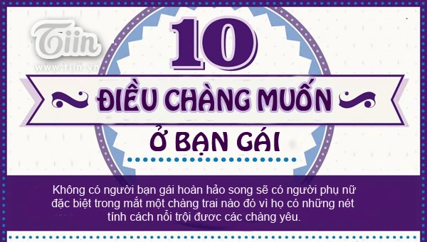 10 điều ở con gái khiến chàng muốn yêu ngay