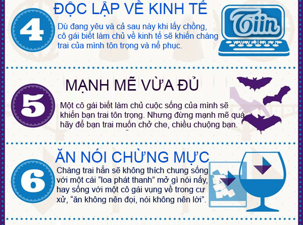 CN Infographic 10 điều ở con gái khiến chàng muốn yêu ngay