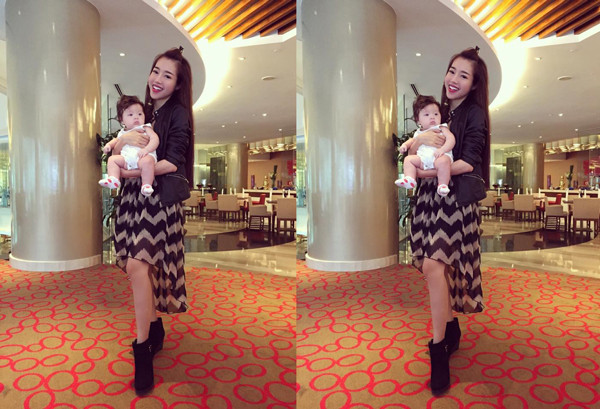 Elly Trần đi công tác vẫn mang con theo để chăm sóc ảnh 7 Elly Trần đi công tác vẫn mang con theo để chăm sóc