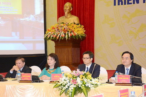 Phó Thủ tướng Chính phủ Vũ Đức Đam cùng Bộ trưởng Phùng Xuân Nhạ chủ trì hội nghị tại đầu cầu Hà Nội Phó Thủ tướng Chính phủ Vũ Đức Đam cùng Bộ trưởng Phùng Xuân Nhạ chủ trì hội nghị tại đầu cầu Hà Nội