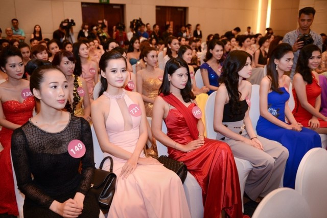 Ngắm những gương mặt ấn tượng ở Hoa hậu Hoàn vũ Việt Nam 2015 ảnh 12 Ngắm những gương mặt ấn tượng ở Hoa hậu Hoàn vũ Việt Nam 2015 ảnh 12