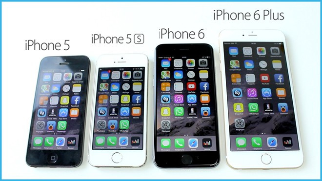 iPhone 5S, iPhone 6, 6 Plus chính hãng đồng loạt tăng giá. iPhone và smartphone của HTC, Microsoft đồng loạt tăng giá