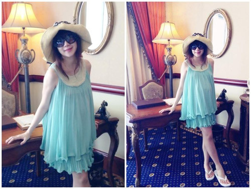 Thời trang bầu “vạn người mê” của bà xã ca sĩ Lý Hải ảnh 13 Thời trang bầu vạn người mê của bà xã ca sĩ Lý Hải