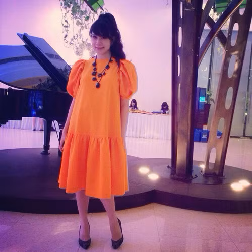 Thời trang bầu “vạn người mê” của bà xã ca sĩ Lý Hải ảnh 11 Thời trang bầu vạn người mê của bà xã ca sĩ Lý Hải