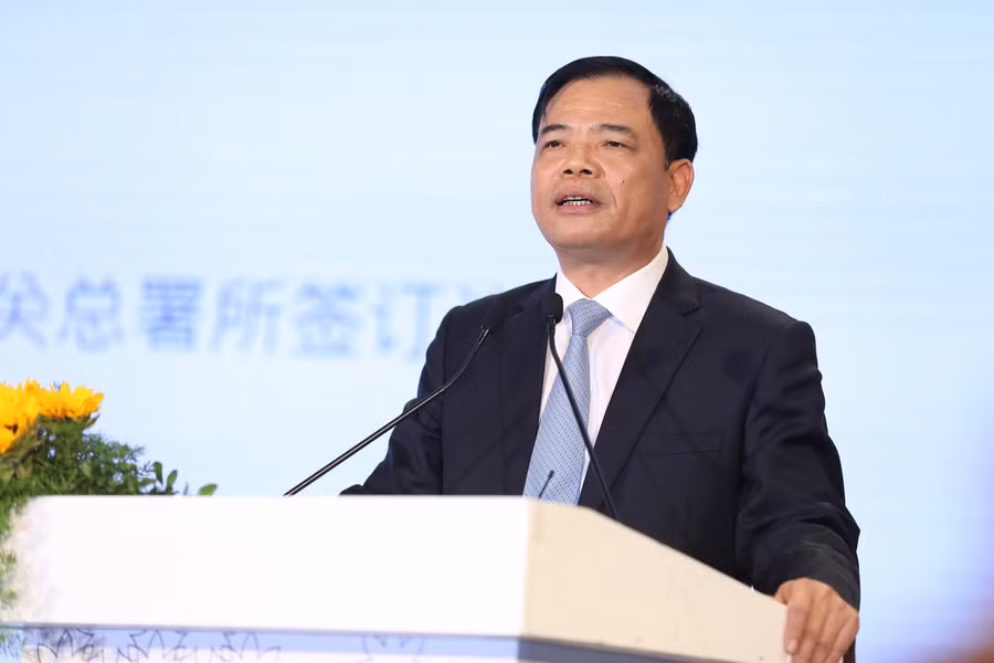 Bộ trưởng Nguyễn Xuân Cường biểu dương những nỗ lực rất lớn của cộng đồng các doanh nghiệp ngành sữa Việt Nam nói chung và Công ty Cổ phần sữa TH nói riêng.