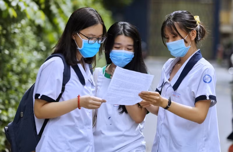 Thí sinh tham dự Kỳ thi tốt nghiệp THPT 2021. Ảnh minh hoạ/Internet