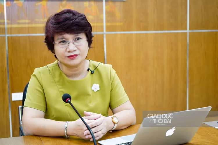 Bà Nguyễn Thu Thủy – Quyền Vụ trưởng Vụ Giáo dục Đại học. Ảnh: Thế Đại