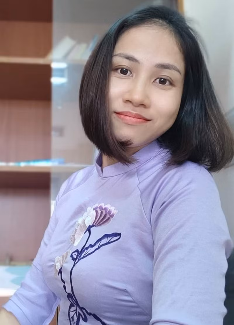 Thạc sĩ Phan Thị Cẩm Giang. Ảnh: NVCC