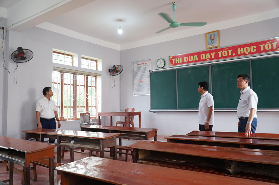 Cơ sở vật chất các trường học sẵn sàng cho Kỳ thi tốt nghiệp THPT 2022.