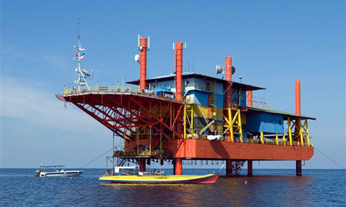 Gian khoan bien thanh khu nghi duong cao cap giua bien