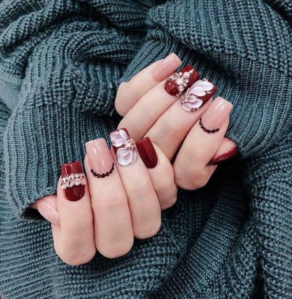 nhung mau nail cuc sanh dieu va an tuong cho cac nang them xinh ngay dau nam - 8