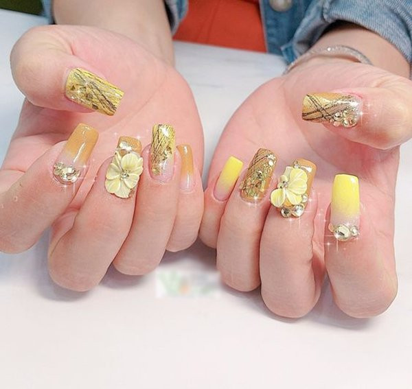 nhung mau nail cuc sanh dieu va an tuong cho cac nang them xinh ngay dau nam - 7
