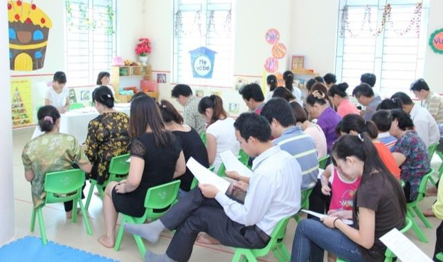 Ban đại diện CMHS cần là “cầu nối” đúng nghĩa với nhà trường, giáo viên trong quá trình học sinh học tập tại trường. Ảnh: IT Ban đại diện CMHS cần là “cầu nối” đúng nghĩa với nhà trường, giáo viên trong quá trình học sinh học tập tại trường. Ảnh: IT