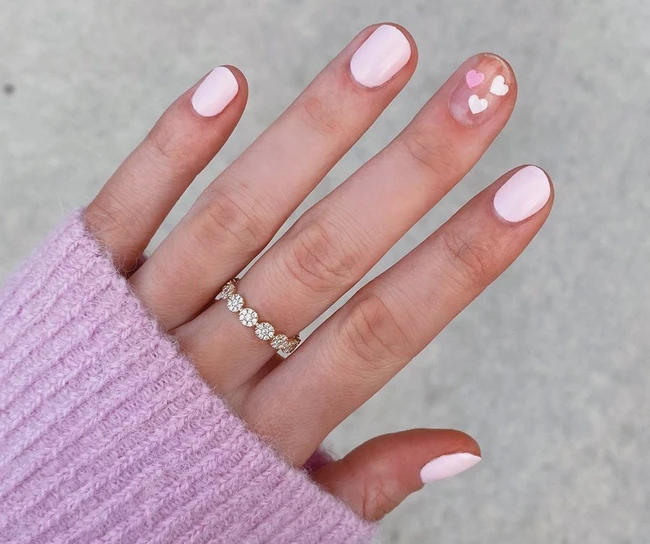 Gợi ý 14 bộ nail xinh yêu hết cỡ cho dịp Valentine