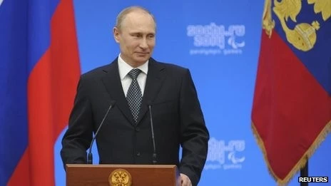 Tổng thống Nga Vladimir Putin. Ảnh: Reuters.