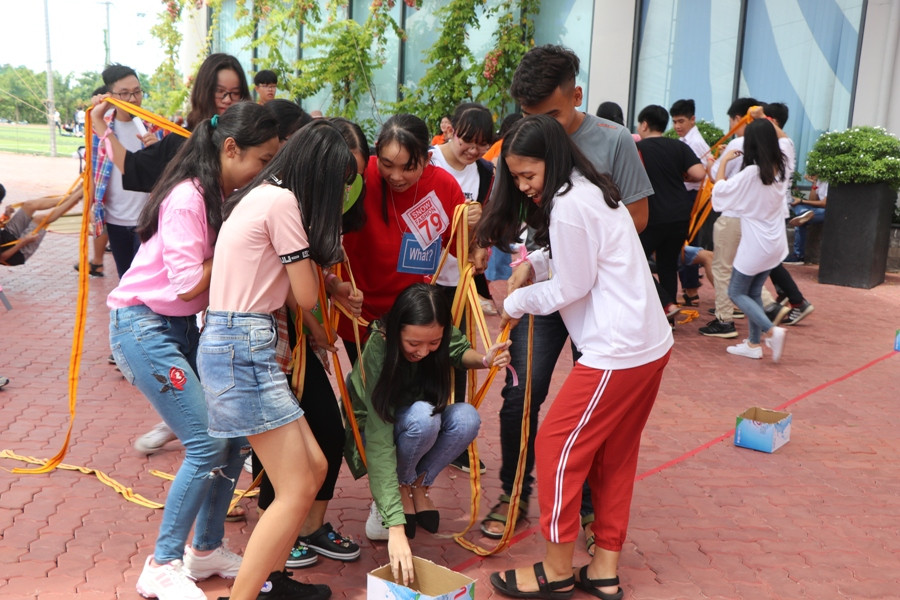 Đây là dịp để các em gắn kết tinh thần đồng đội, tập làm quen bạn mới, giao lưu, chia sẻ và học hỏi lẫn nhau