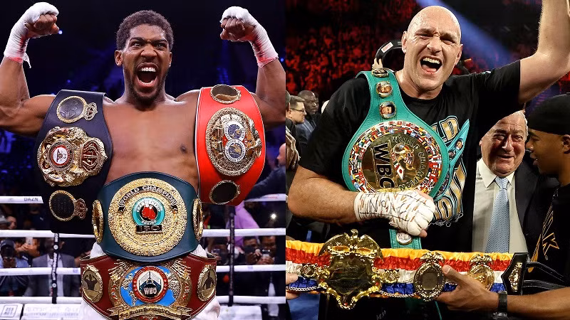 Trận chiến giữa Anthony Joshua và Tyson Fury dự kiến thu về 500 triệu USD.