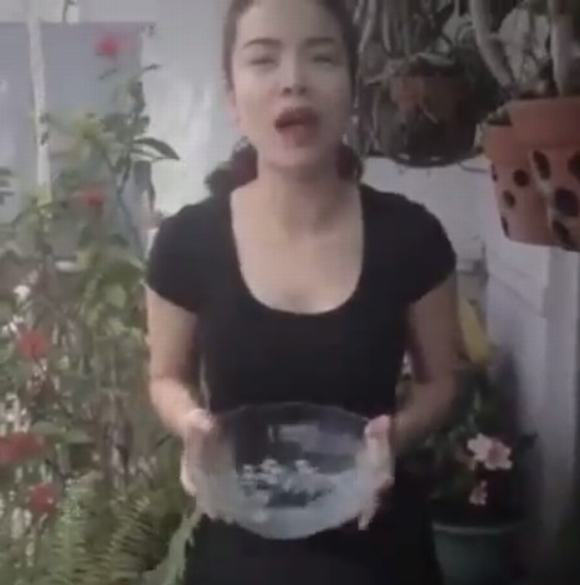 Trào lưu dội nước đá: Sao Việt kẻ hào hứng, người... dị ứng - Ảnh 2 Trào lưu dội nước đá: Sao Việt kẻ hào hứng, người... dị ứng - Ảnh 2