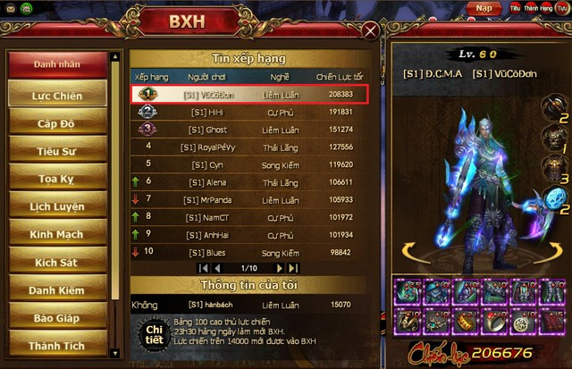 Đại gia Việt chơi game gì đứng Top 1 game đó ảnh 3 Chuyện lạ: Đại gia Việt chơi game gì đứng Top 1 game đó