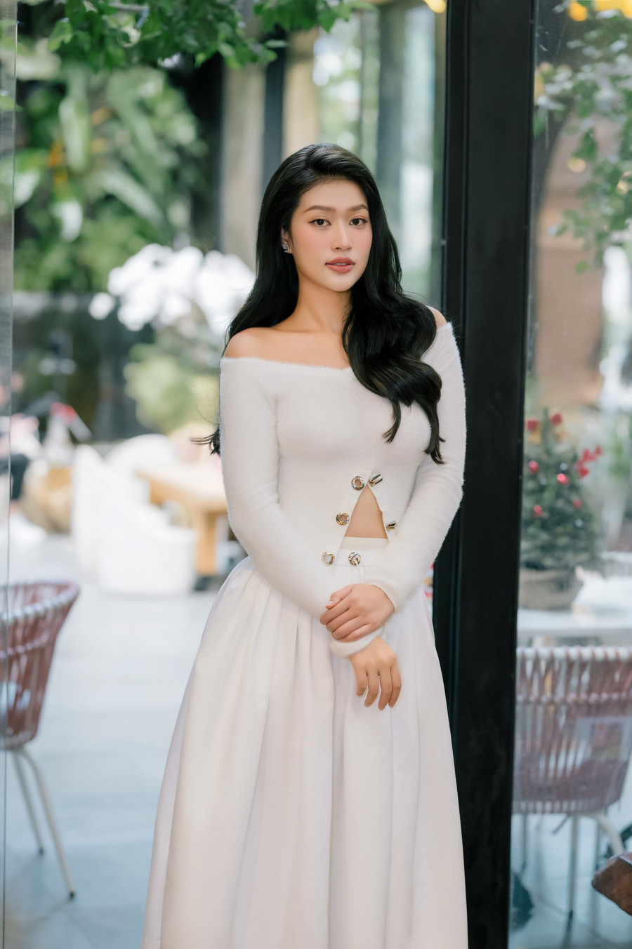 Hoa hậu Đoàn Thiên Ân ngày càng thăng hạng về nhan sắc. Hoa hậu Đoàn Thiên Ân ngày càng thăng hạng về nhan sắc.