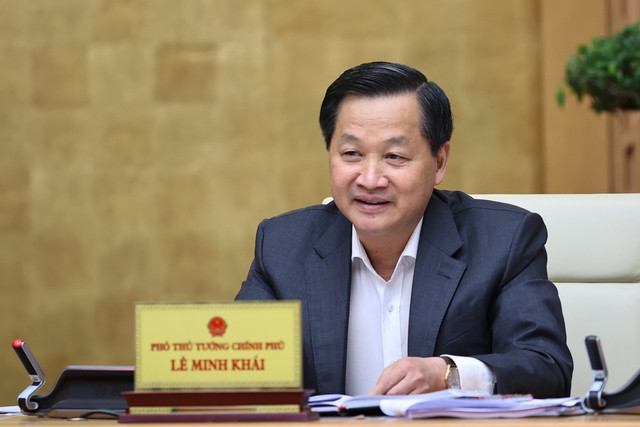 Phó Thủ tướng - Lê Minh Khái phát biểu tại phiên họp - (Ảnh: VGP/Nhật Bắc) Phó Thủ tướng - Lê Minh Khái phát biểu tại phiên họp - (Ảnh: VGP/Nhật Bắc)