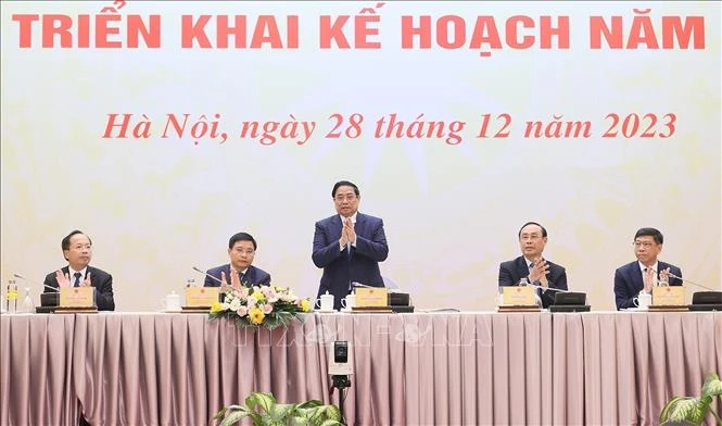 Thủ tướng chủ trì hội nghị triển khai kế hoạch năm 2024 ngành Giao thông Vận tải