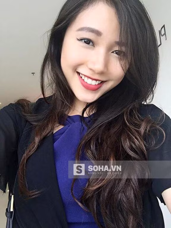  Em họ Mai Phương Thúy sở hữu một gương mặt nhỏ gọn và nụ cười vô cùng tỏa sáng 