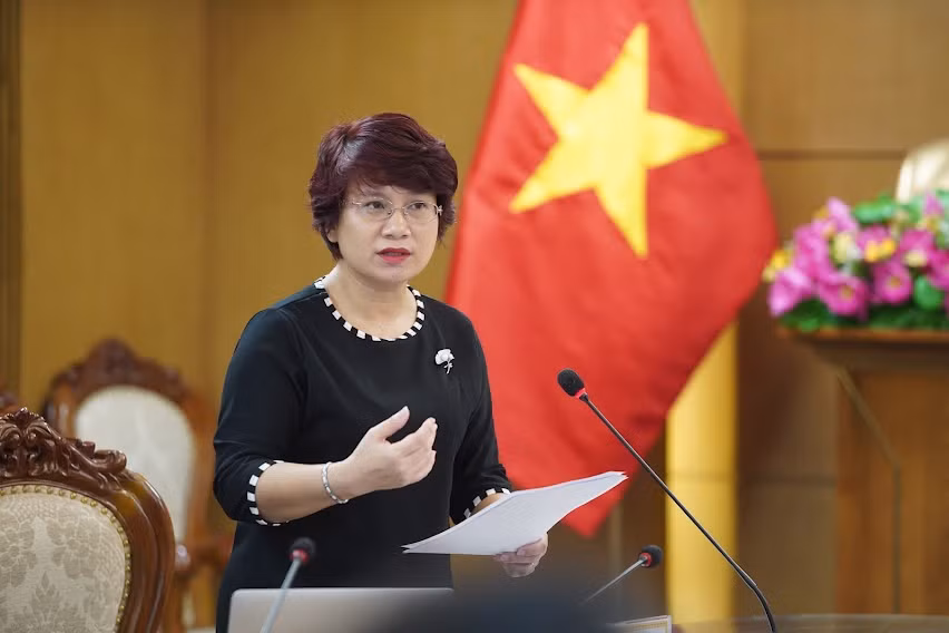 PGS.TS Nguyễn Thu Thủy, Vụ trưởng Vụ Giáo dục Đại học (Bộ Giáo dục và Đào tạo). Ảnh: Thế Đại