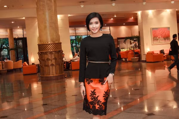 Á hậu Huyền My sang trọng, xinh đẹp mặn mà dự sự kiện 4