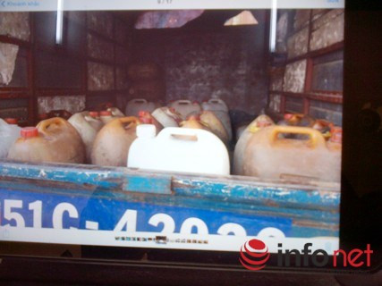 Tang vật công an thu giữ