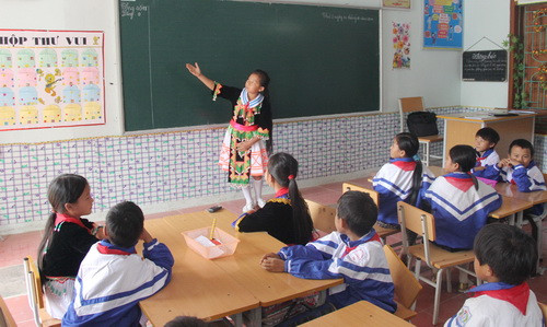 HS vùng khó chủ động, sáng tạo với mô hình Trường học mới HS vùng khó chủ động, sáng tạo với mô hình Trường học mới