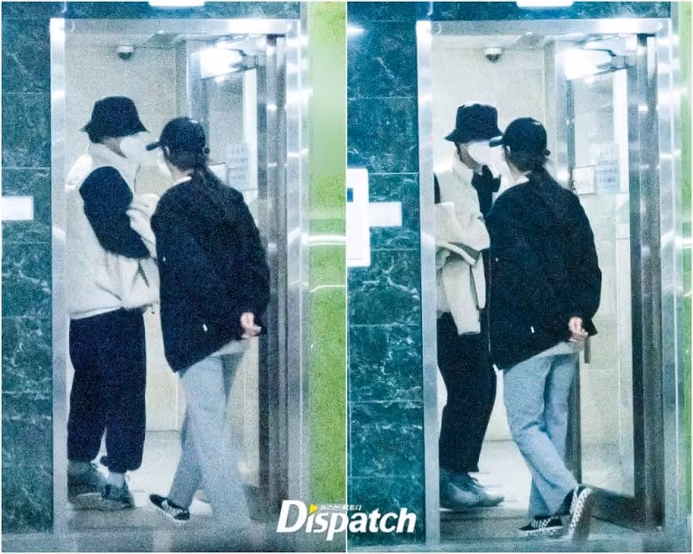 Hình ảnh được cho là hẹn hò của cặp đôi Kim Jung Hyun và Seo Ji Hye.